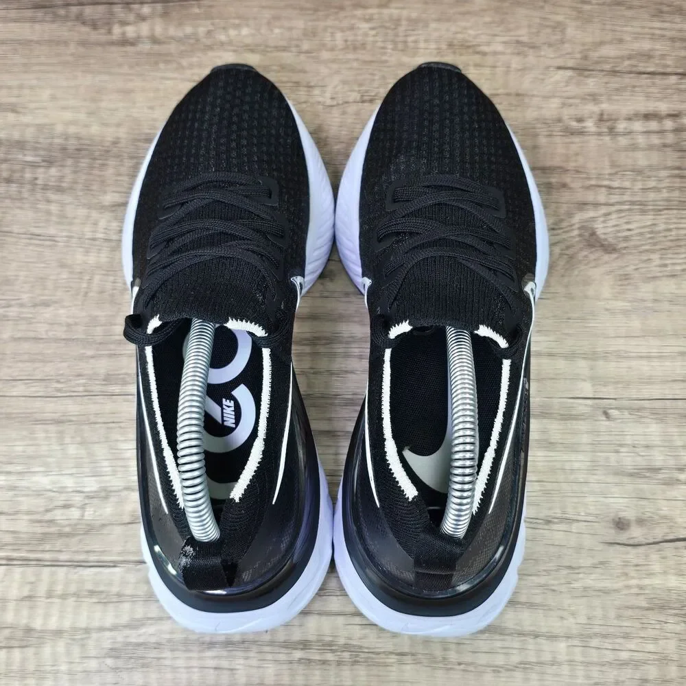 Nike React Infinity Run Women's Size 7 Black White Running Shoes (CD4372-002) - Picture 5 of 9